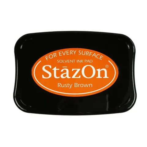 Tusz StazOn Rusty Brown - Rdzawy Brązowy