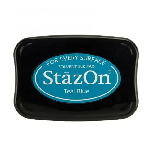 Tusz StazOn Teal Blue - Morska Zieleń