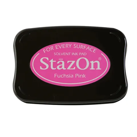 Tusz StazOn Fuchsia Pink - Różowa Fuksja