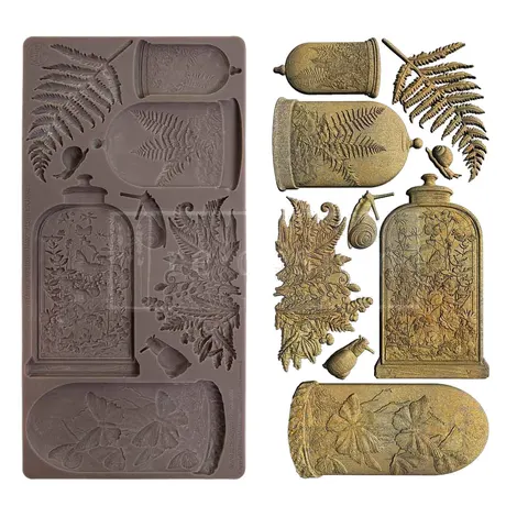 Foremka Silikonowa Decor Moulds - Elder Etchings - 25x13 cm