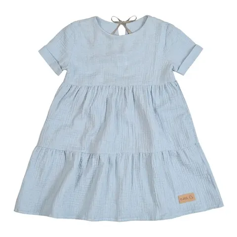 Sukienka MUSLIN dress LEA baby blue (mama&córka)