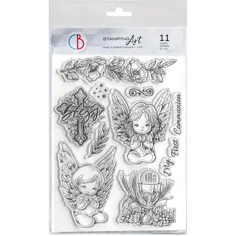 Zestaw Stempli Akrylowych Blessing Day Holy Day 15x21 cm - Ciao Bella