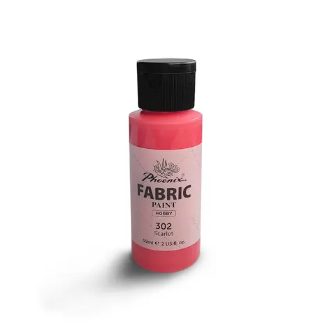 Farba do Ubrań Phoenix - Szkarłatny (Scarlet) 59ml
