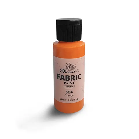 Farba do Ubrań Phoenix - Pomarańczowy (Orange) 59ml