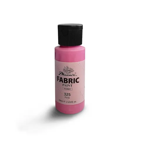 Farba do Ubrań Phoenix - Różowy (Pink) 59ml