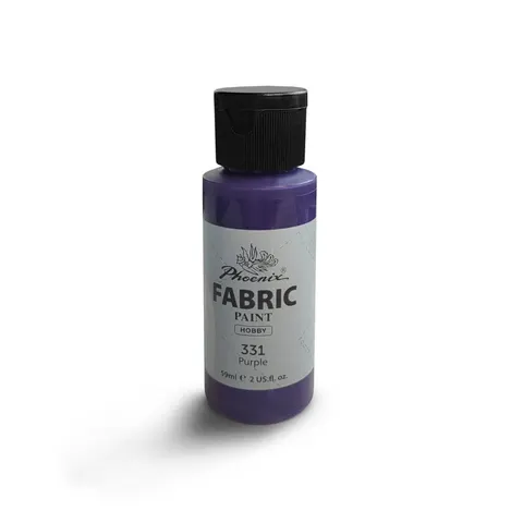 Farba do Ubrań Phoenix - Fioletowy (Purple) 59ml