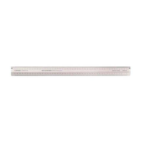 Bezpieczna Linijka Aluminiowa 45 cm Vaessen Creative