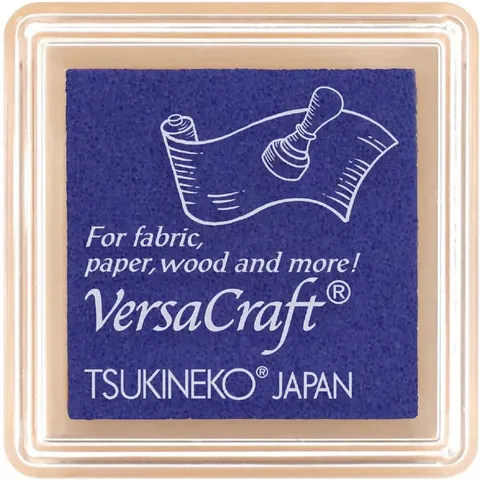 Poduszka z tuszem do tkanin Deep Perwinkle (Niebieskofioletowy) - VersaCraft Small Tsukineko