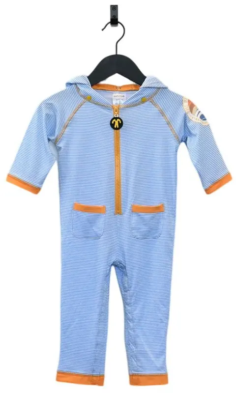 Kombinezon UV UPF50+ długi LONG lycrasuit TRUE BLUE | Ducksday