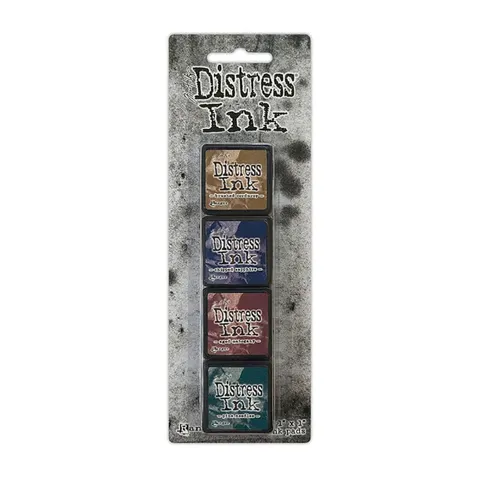 Zestaw tuszów Distress Mini #12 Tim Holtz