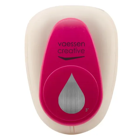 Dziurkacz ozdobny Kropla Vaessen Creative Super Jumbo 7,5 cm