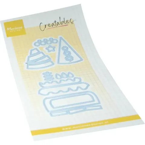 Wykrojniki Creatables Zestaw Urodzinowy Marianne Design 11 sztuk