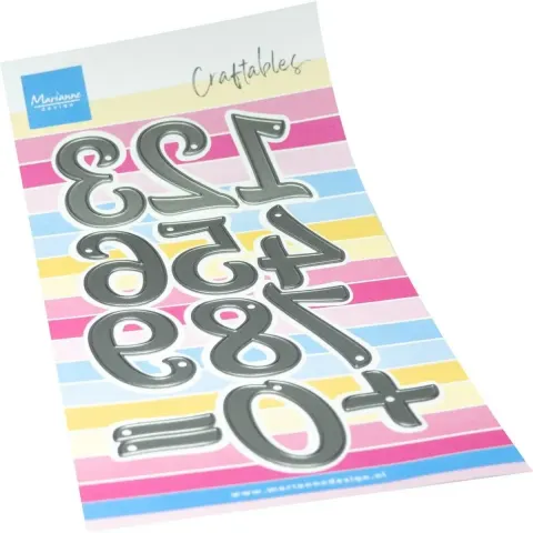 Wykrojniki Creatables Cyfry XL Marianne Design 12 sztuki