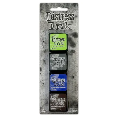 Zestaw tuszów Distress Mini #14 Tim Holtz
