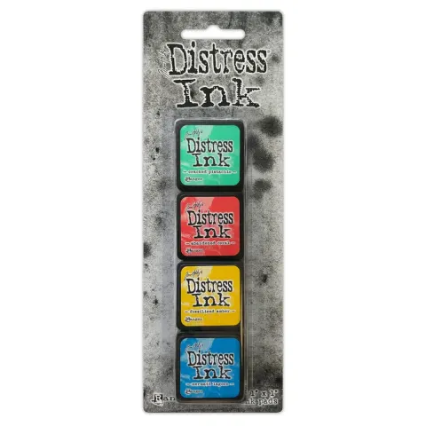 Zestaw tuszów Distress Mini #13 Tim Holtz