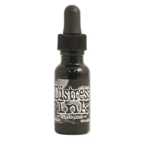 Uzupełniacz Reinker Distress Ink Tim Holtz Black Soot 14 ml