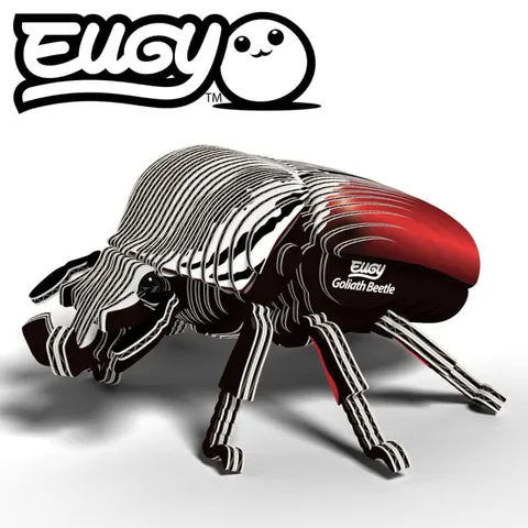 Eko Układanka 3D Chrząszcz Goliat 6 lat+ Eugy EG_111
