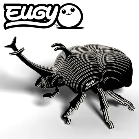 Eko Układanka 3D Chrząszcz Nosorożec 6 lat+ Eugy EG_113