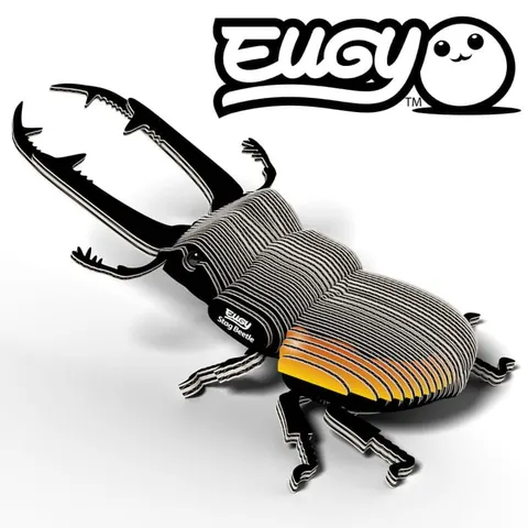 Eko Układanka 3D Chrząszcz Jeleń 6 lat+ Eugy EG_114