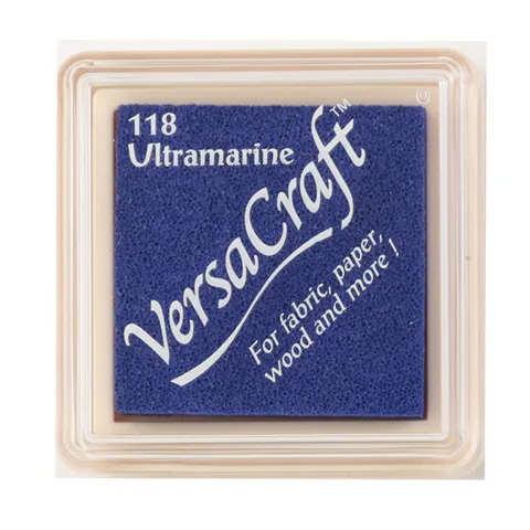 Poduszka z tuszem do tkanin VersaCraft Small Ultramarine – Tsukineko