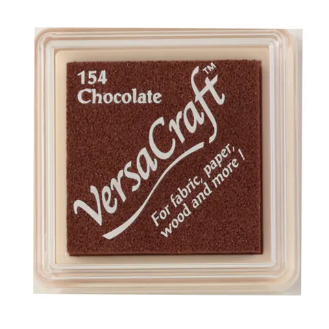 Poduszka z tuszem do tkanin VersaCraft Small Chocolate – Tsukineko