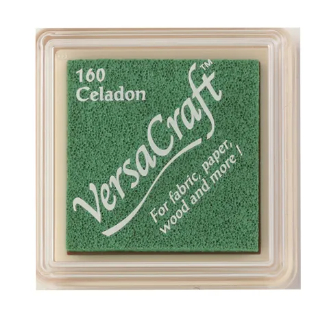 Poduszka z tuszem do tkanin VersaCraft Small Celadon – Tsukineko