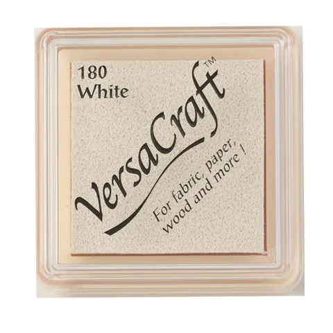Poduszka z tuszem do tkanin VersaCraft Small White – Tsukineko