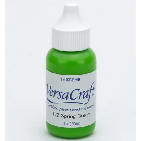 Reinker do tuszu do tkanin VersaCraft Spring Green 30 ml – Tsukineko