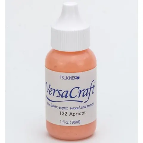 Reinker do tuszu do tkanin VersaCraft Apricot 30 ml – Tsukineko