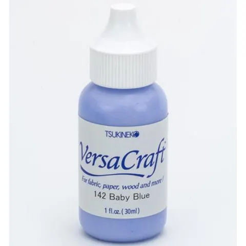 Reinker do tuszu do tkanin VersaCraft Baby Blue 30 ml – Tsukineko