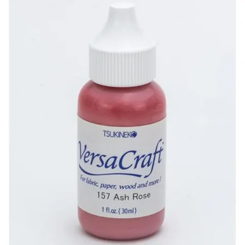Reinker do tuszu do tkanin VersaCraft Ash Rose 30 ml – Tsukineko