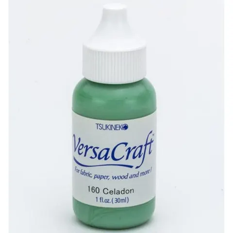Reinker do tuszu do tkanin VersaCraft Celadon 30 ml – Tsukineko