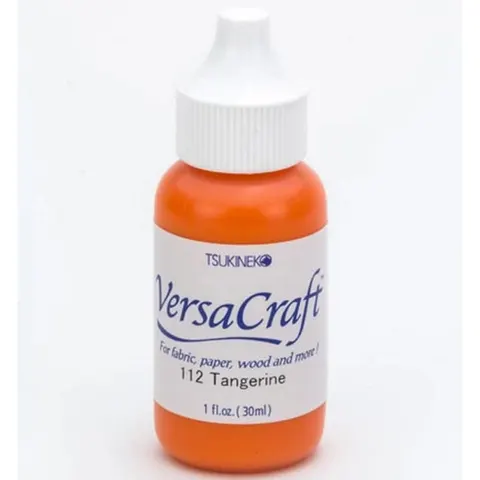 Reinker do tuszu do tkanin VersaCraft Tangerine 30 ml – Tsukineko