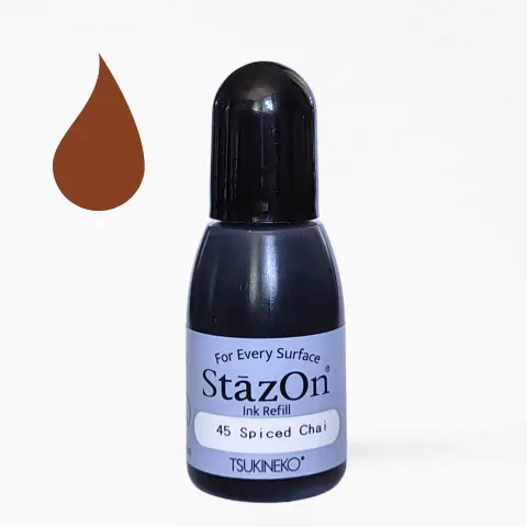 Tusz uzupełniający Tsukineko StazOn Spiced Chai 15 ml