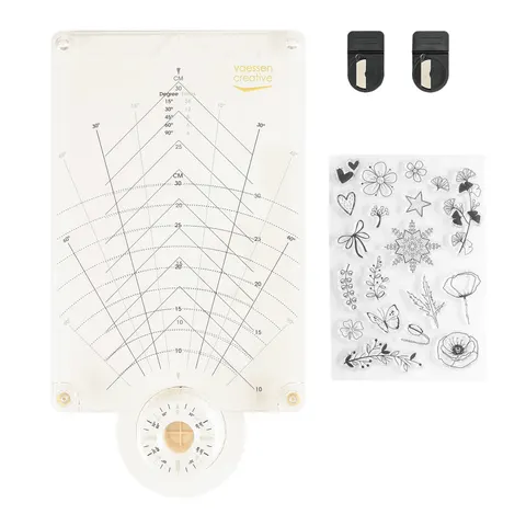 Platforma do stemplowania Vaessen Creative Stamp Easy Spinner