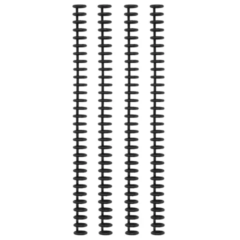 Grzbiety do oprawy Vaessen Creative Bind Easy czarne 12 mm 4 szt.