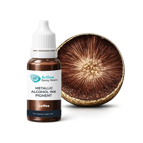 Metaliczny tusz alkoholowy Artline Kawa 10 ml