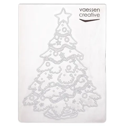 Folder do embossingu Vaessen Creative Large Christmas Tree