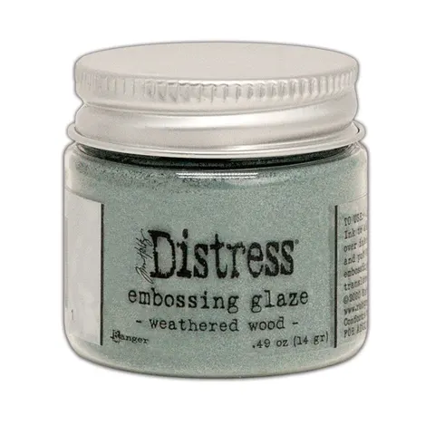 Puder do embossingu Ranger Tim Holtz Distress Glaze Weathered Wood