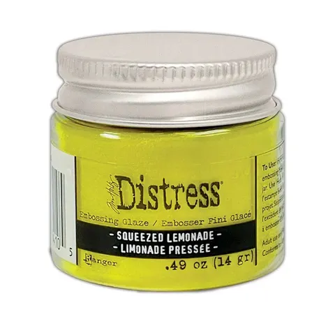 Puder do embossingu Ranger Tim Holtz Distress Glaze Squeezed Lemonade