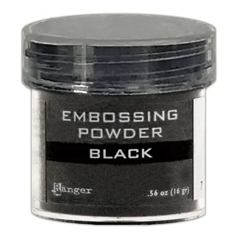 Puder do embossingu Czarny Ranger