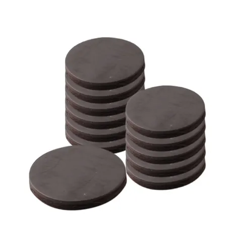 Magnesy czarne 25 x 5 mm 20 sztuk Vaessen Creative