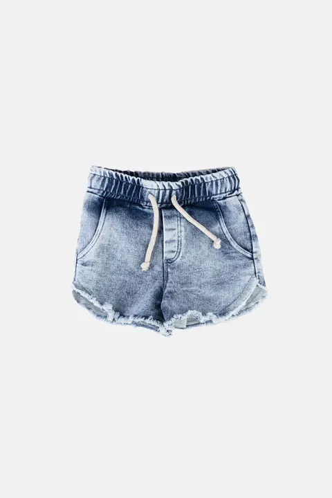 Szorty LIGHT BLUE JEANS SHORTS RAW