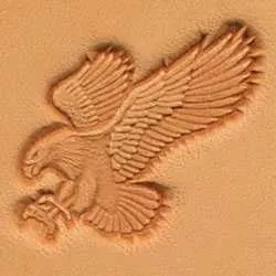 Stempel 30 x 25 mm, Atakujący orzeł