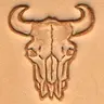 Stempel 30 x 25 mm, Bawola czaszka, wzór 2