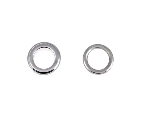 Oczko metalowe z podkładką Ø4 x 3,8 mm, nikiel