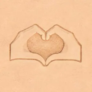 Stempel 30 x 25 mm, Serce