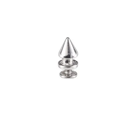 Ćwiek metalowy 12 x 8 mm, nikiel