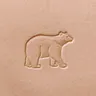 Stempel 30 x 25 mm, Niedźwiedź