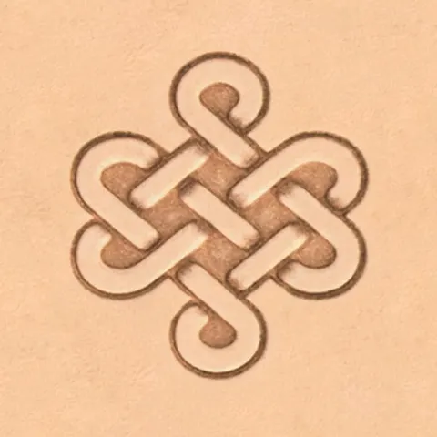 Stempel 30 x 25 mm, Plecionka celtycka, węzeł